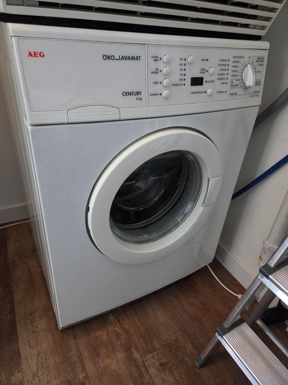 AEG ÖKO-LAVAMAT Century 6 kg wasmachine – goed werkend, Witgoed en Apparatuur, Ophalen, 1200 tot 1600 toeren, Gebruikt, Kort programma