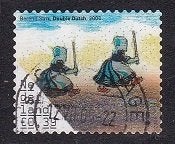 1796 - Nederland nvph 2394 gestempeld , Double dutch, Verzenden, Na 1940, Gestempeld