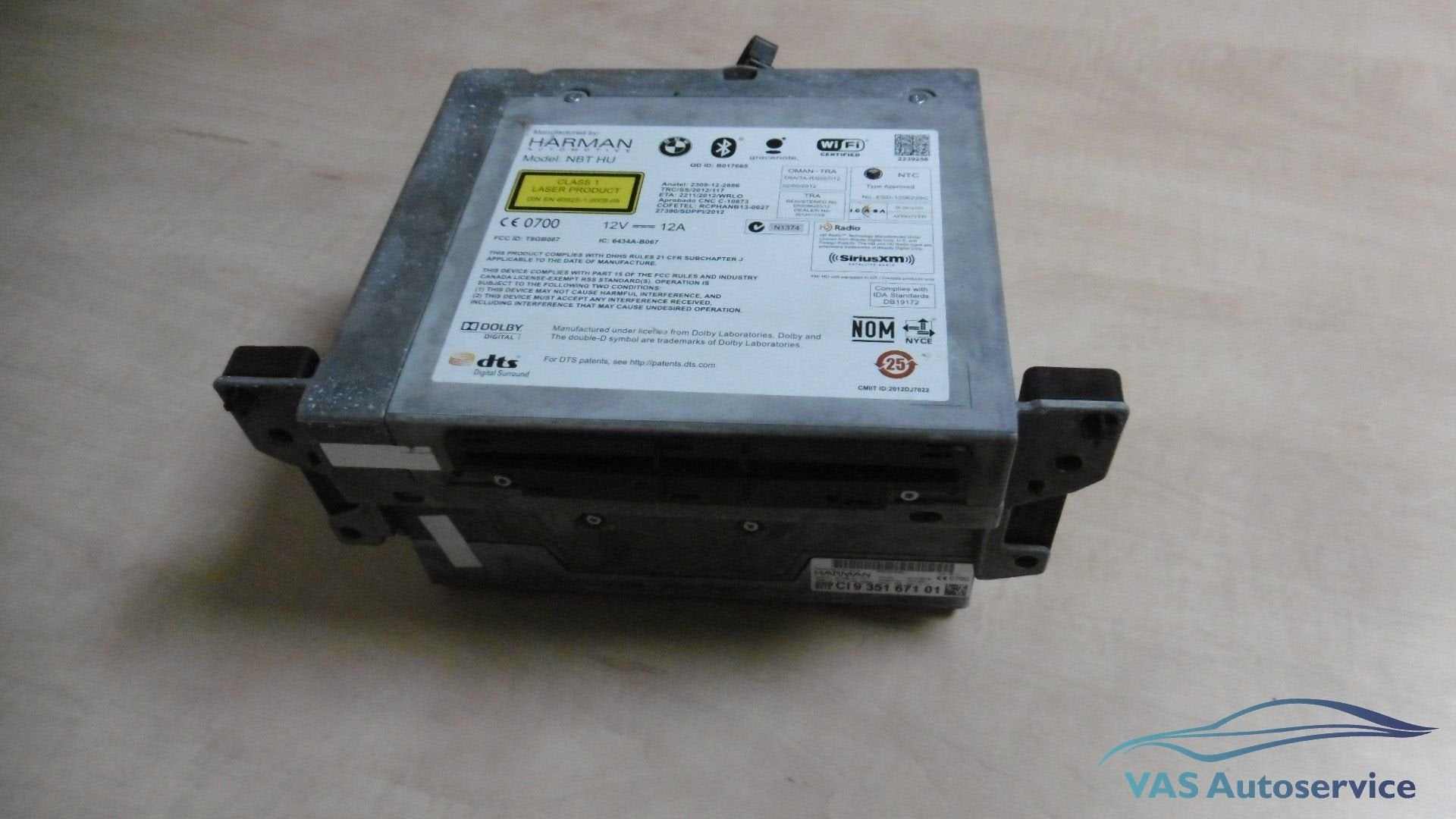 Naviunit BMW Professional CIC module F10 F11 F12 F13  6512 6, Gebruikt, -, Ophalen of Verzenden, -