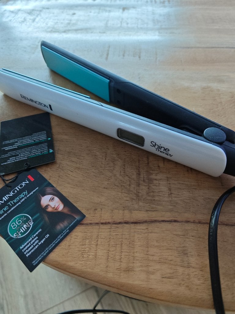 Remington Shine Therapy S8500 stijltang, Sieraden, Tassen en Uiterlijk, Ophalen, Nieuw, Krultang of Stijltang