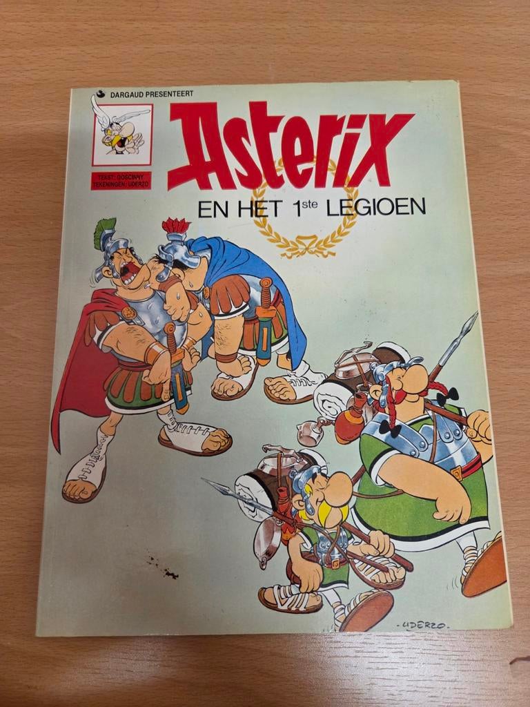 Asterix en het 1ste Legioen stripboek, Eén stripboek, Verzenden, Gelezen, Goscinny & Uderzo