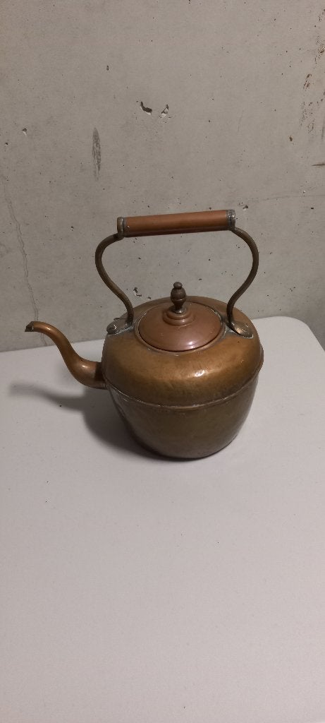 Koperen thee ketel, Ophalen, Koper