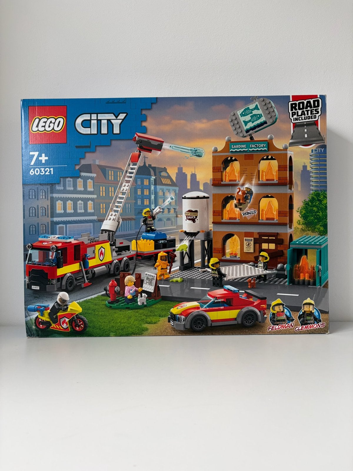 Lego 60321 - Lego City Brandweer Team - *NIEUW*, City, Nieuw, Ophalen of Verzenden, Product.compliance@lego.com