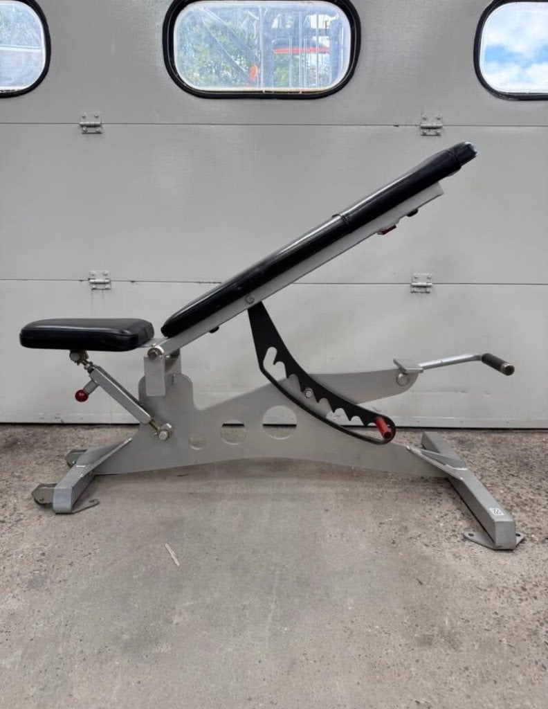 Star trac Adjustable bench/ verstelbare halterbank/ hantelb…, Sport en Fitness, Gebruikt, -, -, Ophalen of Verzenden