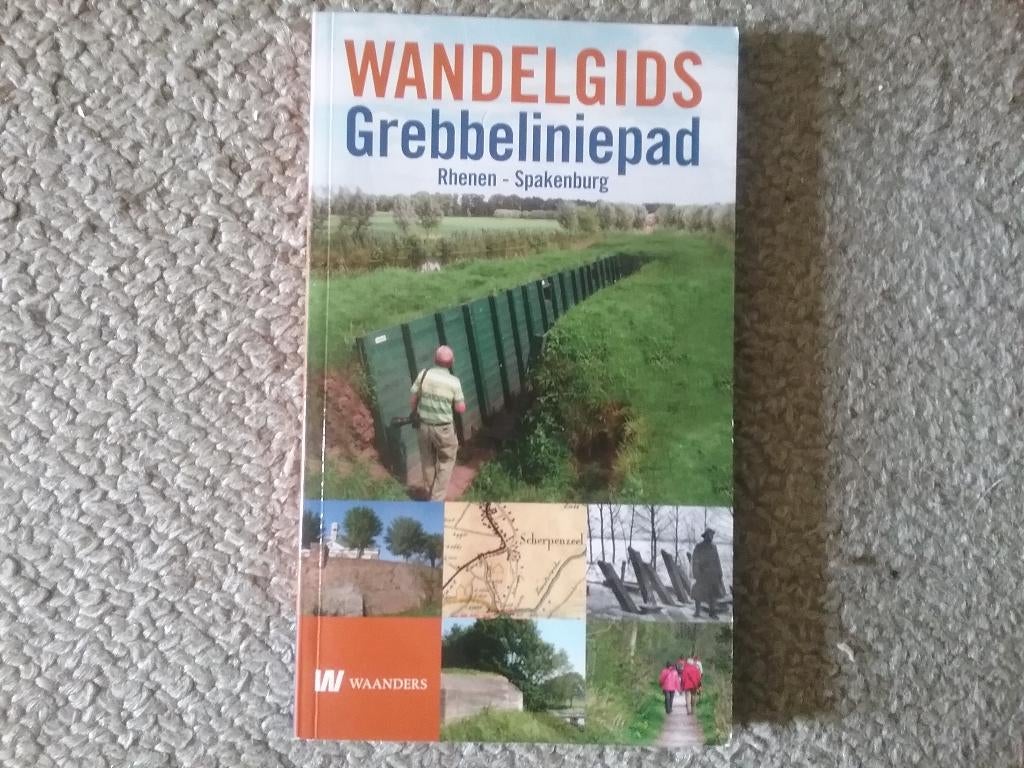 Wandelgids Grebbeliniepad Rhenen - Spakenburg (2010), Boeken, Overige merken, Fiets- of Wandelgids, Ophalen of Verzenden, Zo goed als nieuw