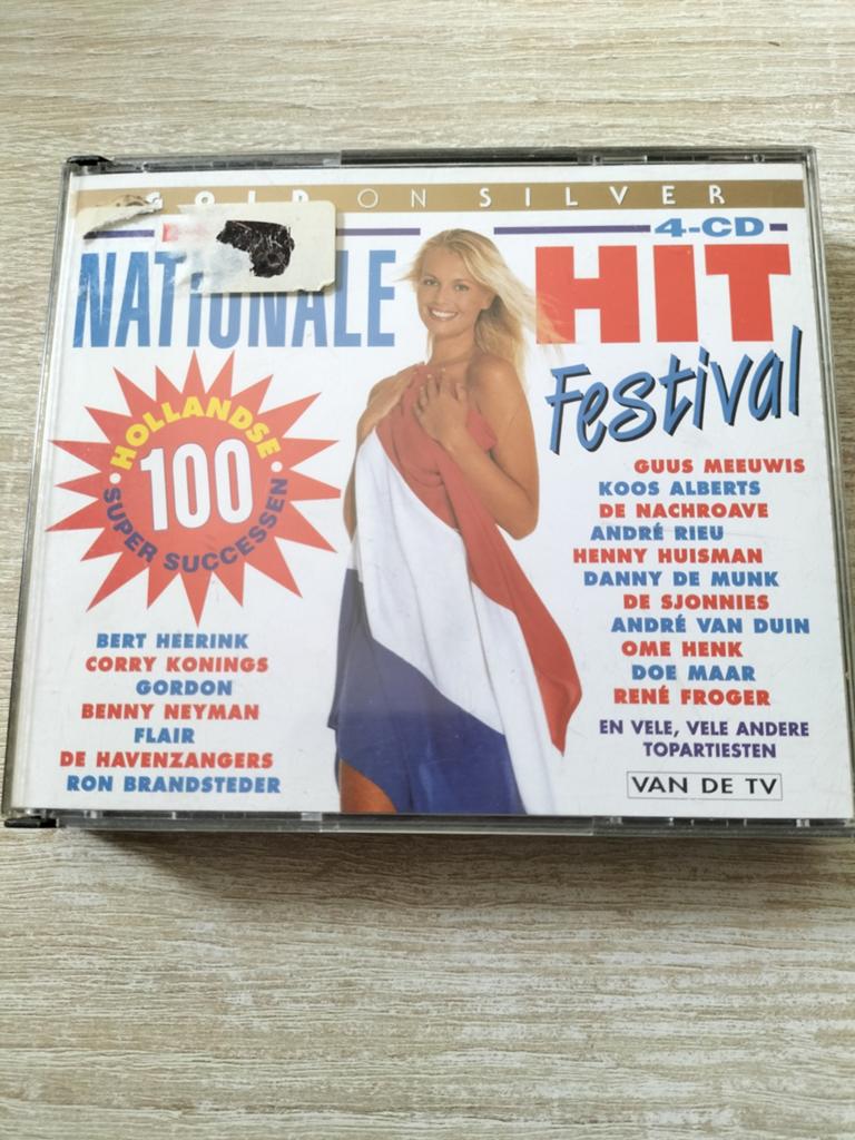 Nationale hit festival 4 cd box, Ophalen of Verzenden, Nederlandstalig