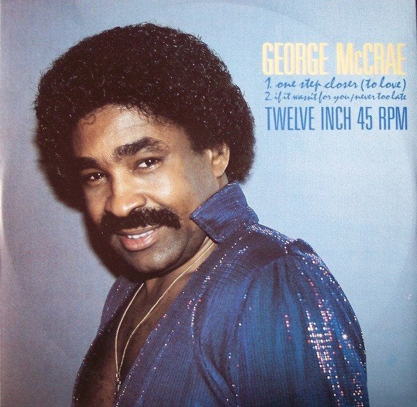 George McCrae – One Step Closer (To Love) 1984 disco 12", Gebruikt, Originele persing, Maxi-single, 1980 - 1989