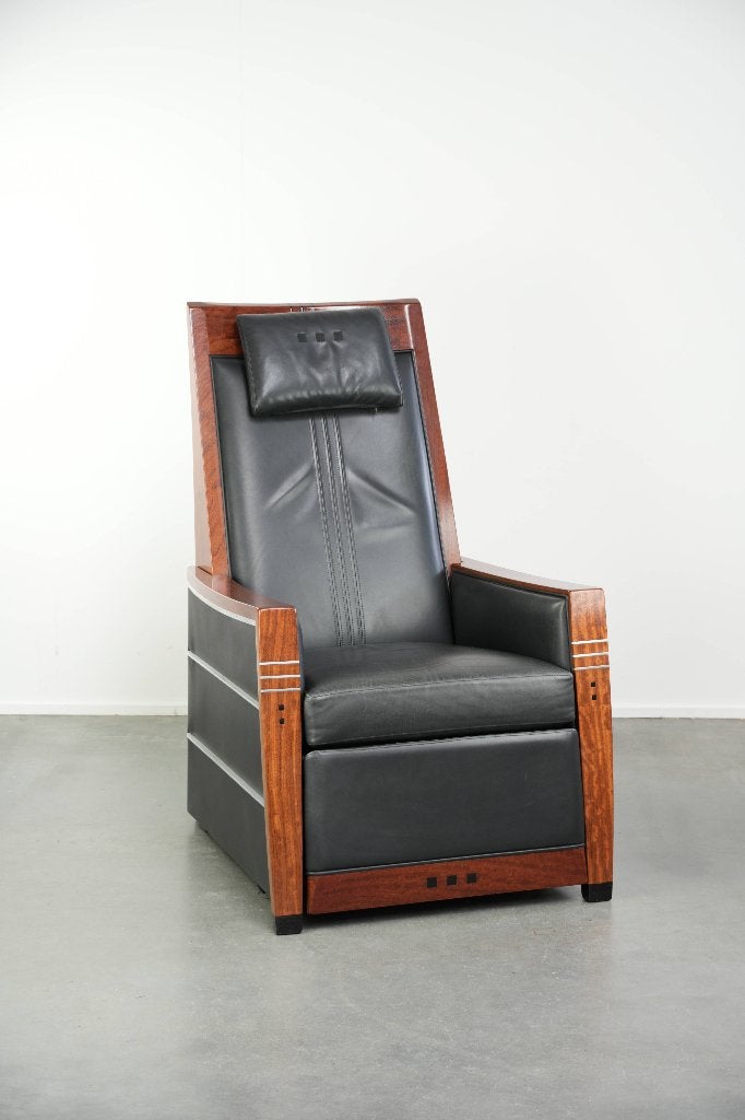 Elektrisch verstelbare Schuitema Art Deco relaxfauteuil, Huis en Inrichting, Fauteuils, Ophalen, Gebruikt, Schuitema, /