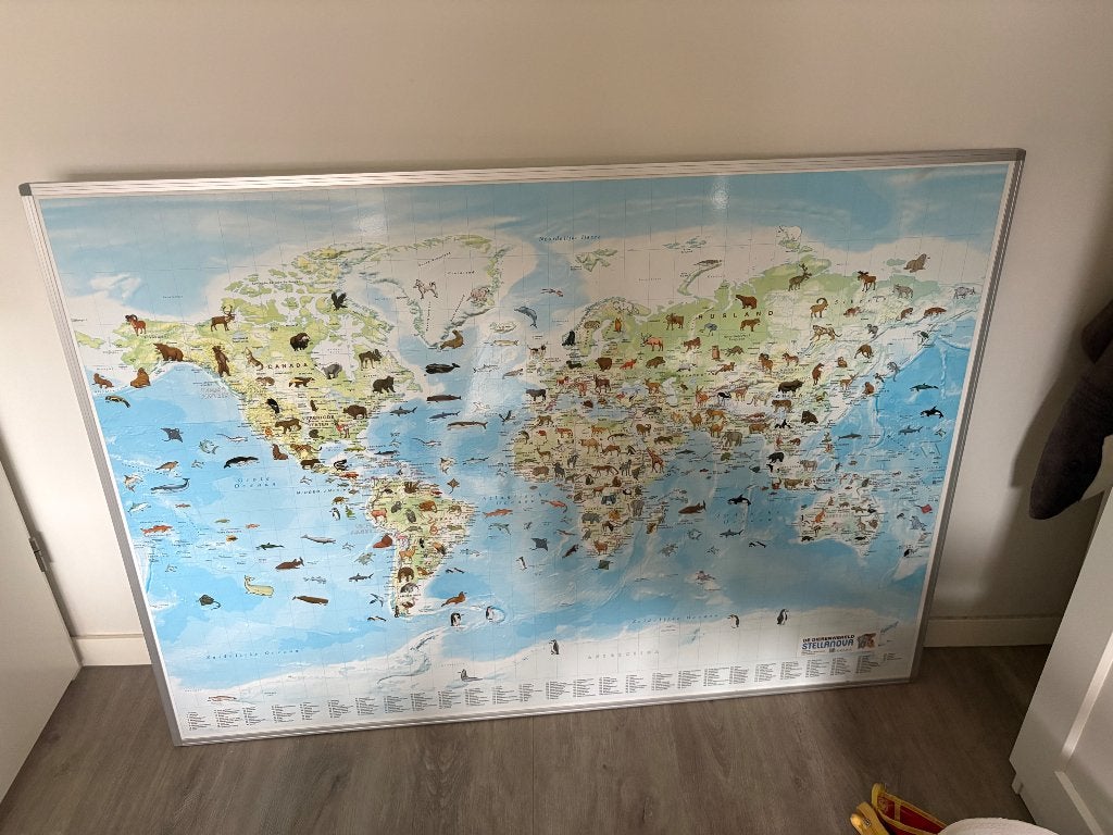 Magneetbord, Ophalen, Zo goed als nieuw, Magneetbord