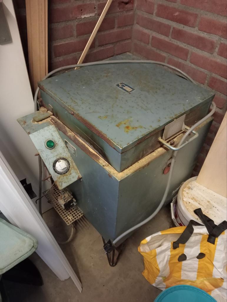 Vingerling 220 Keramiek Oven, Hobby en Vrije tijd, Pottenbakken, Ophalen, Gebruikt