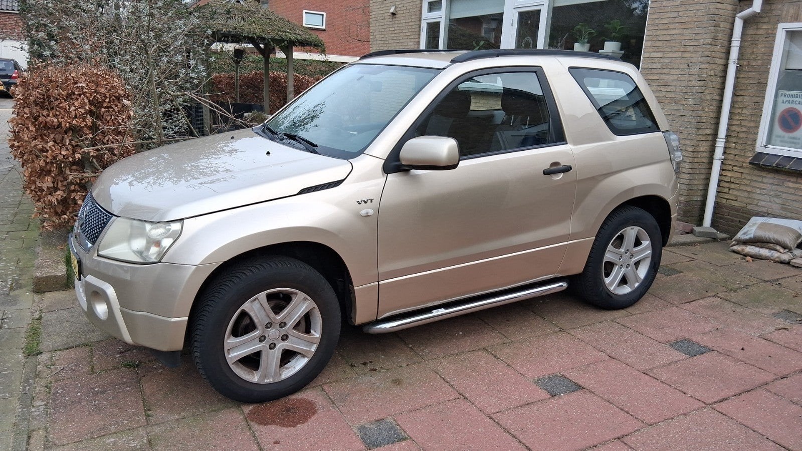 Suzuki Grand Vitara 1.6 3D 2007 met lage km-stand, Auto's, Suzuki, 1345 kg, 125 pk, 4 cilinders, Beige