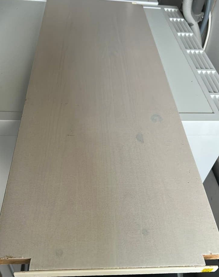 Lundia schappen planken 80x 30 marma wit whitewash, Ophalen, Zo goed als nieuw