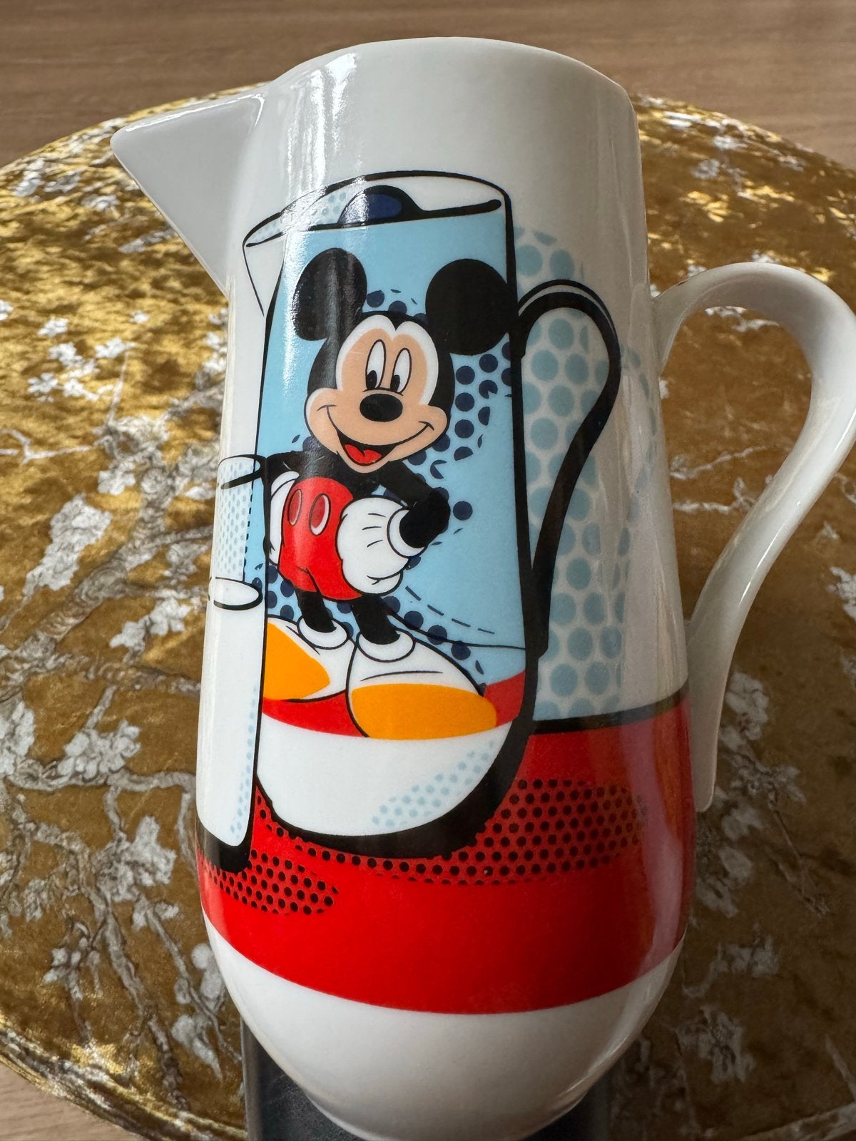 Vintage Best of Mickey sapkan of melkkan Disney., Ophalen of Verzenden, Mickey Mouse, Beeldje of Figuurtje