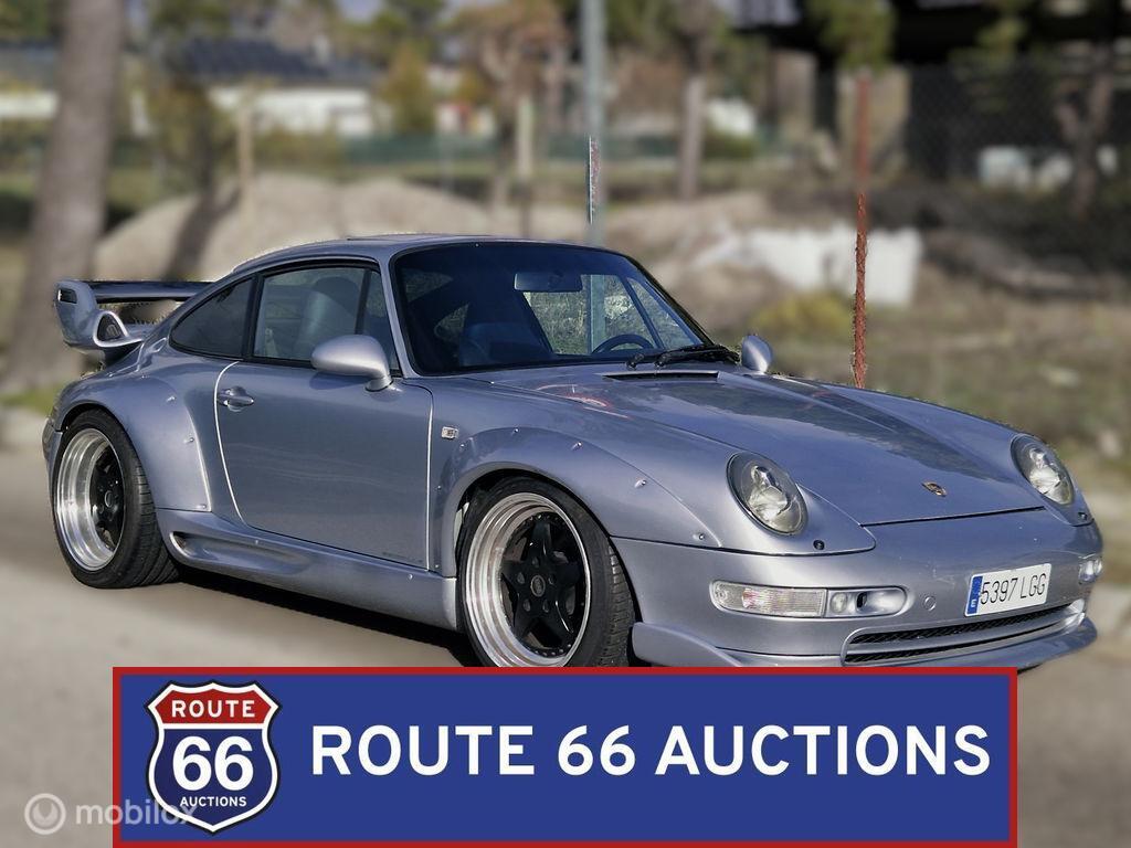 Porsche 911 Carrera | 1995 | Route 66 Auctions, Auto's, Oldtimers, Overige carrosserieën, Zwart, Bedrijf, Porsche