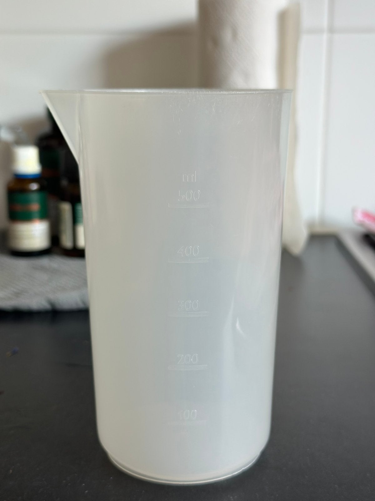 Maatbeker keuken plastic, Ophalen, Gebruikt, Rvs of Chroom