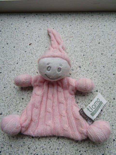 3 X Spookje popje spookpopje merk Tiamo roze, Overige typen, Ophalen of Verzenden, Zo goed als nieuw, Wasbaar