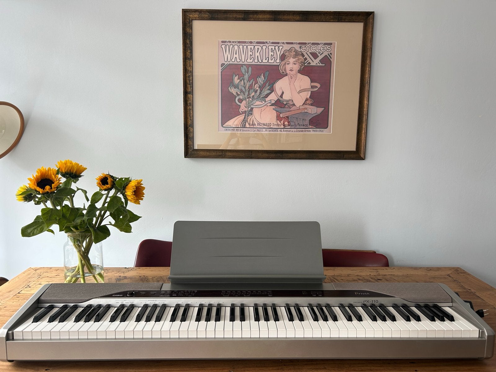 Casio Privia PX-110 Digitale Piano met Adapter, Ophalen, Overige kleuren, Digitaal, Zo goed als nieuw
