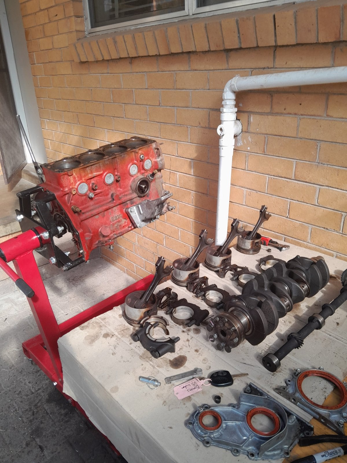 Volvo B230 motorblok - gereviseerd project, Ophalen, Gereviseerd, Volvo