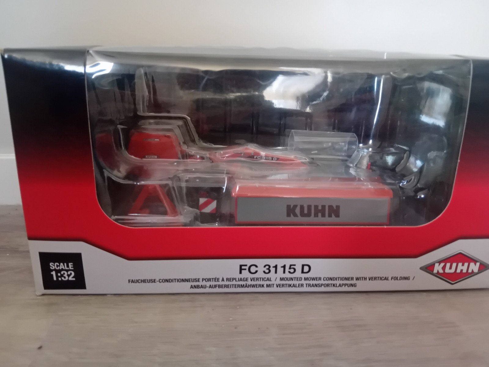 kuhn fc 3115 achtermaaier 1:32, Ophalen of Verzenden, Nieuw, Overige typen, Overige merken