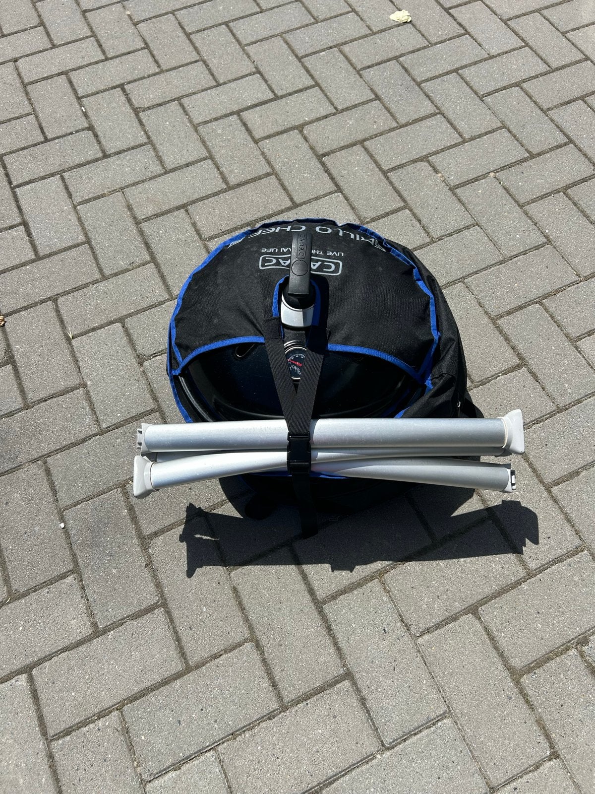Cadac Grillo Chef 2 BBQ met diverse accessoires,, Ophalen of Verzenden, Gebruikt
