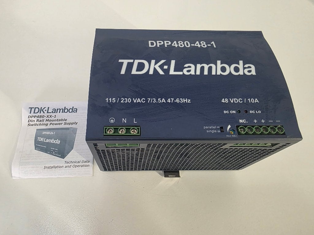 partij 48V 10A DC voeding TDK-Lambda, Ophalen of Verzenden, Gebruikt