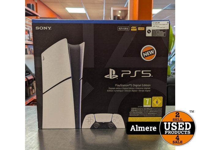 Playstation 5 Slim Digital 825 SDD | Nieuw
