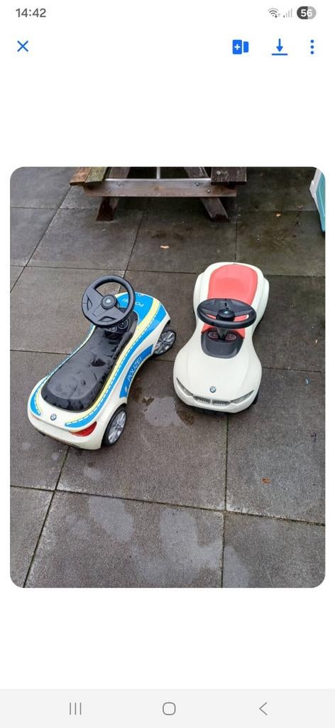 2 loopauto's, Ophalen, Gebruikt