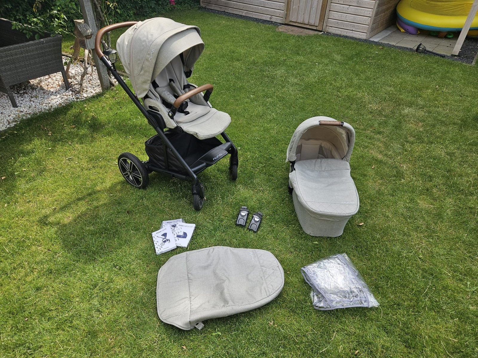 Nuna Mixx Next inklapbare kinderwagen - Hazelwood, Kinderen en Baby's, Kinderwagens en Combinaties, Ophalen, Zo goed als nieuw