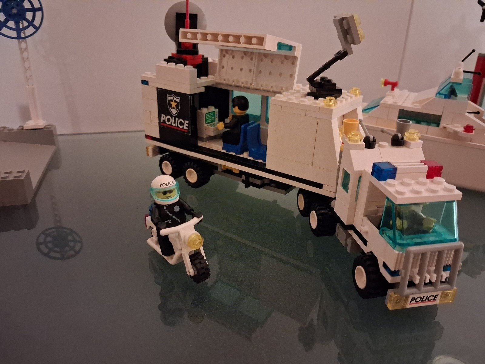 Lego 6348 Politie Motor - Compleet, Ophalen of Verzenden, Gebruikt