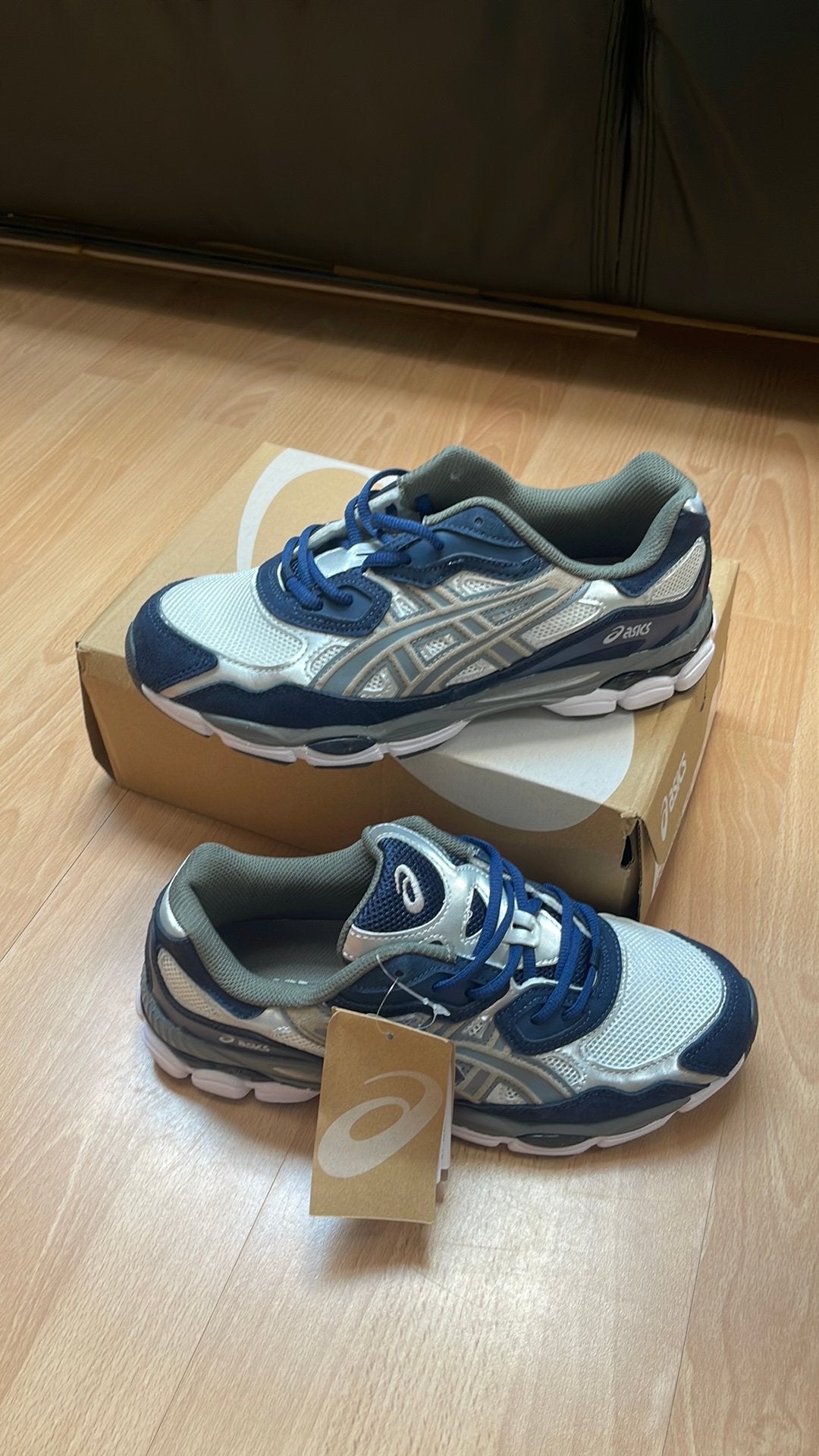 Asics gel nyc schoenen, Nieuw, Sneakers of Gympen, Verzenden, Blauw