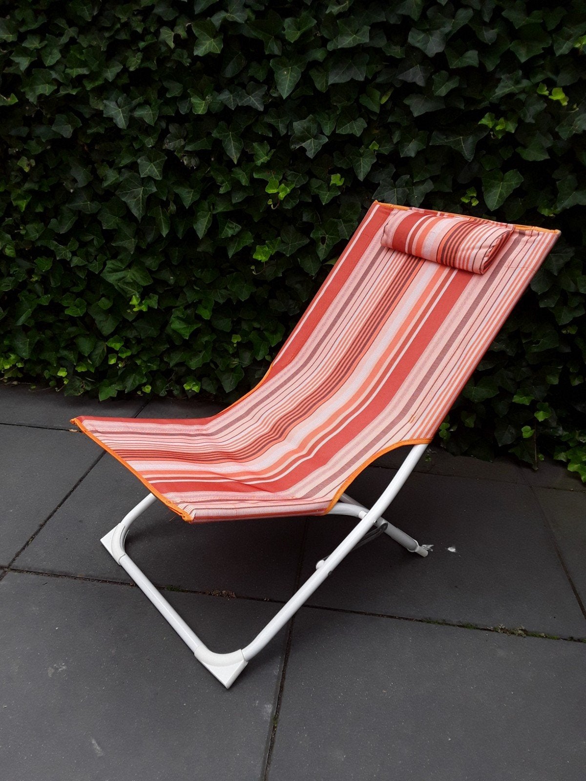 strandstoel, Ophalen, Zo goed als nieuw, Aluminium, Inklapbaar