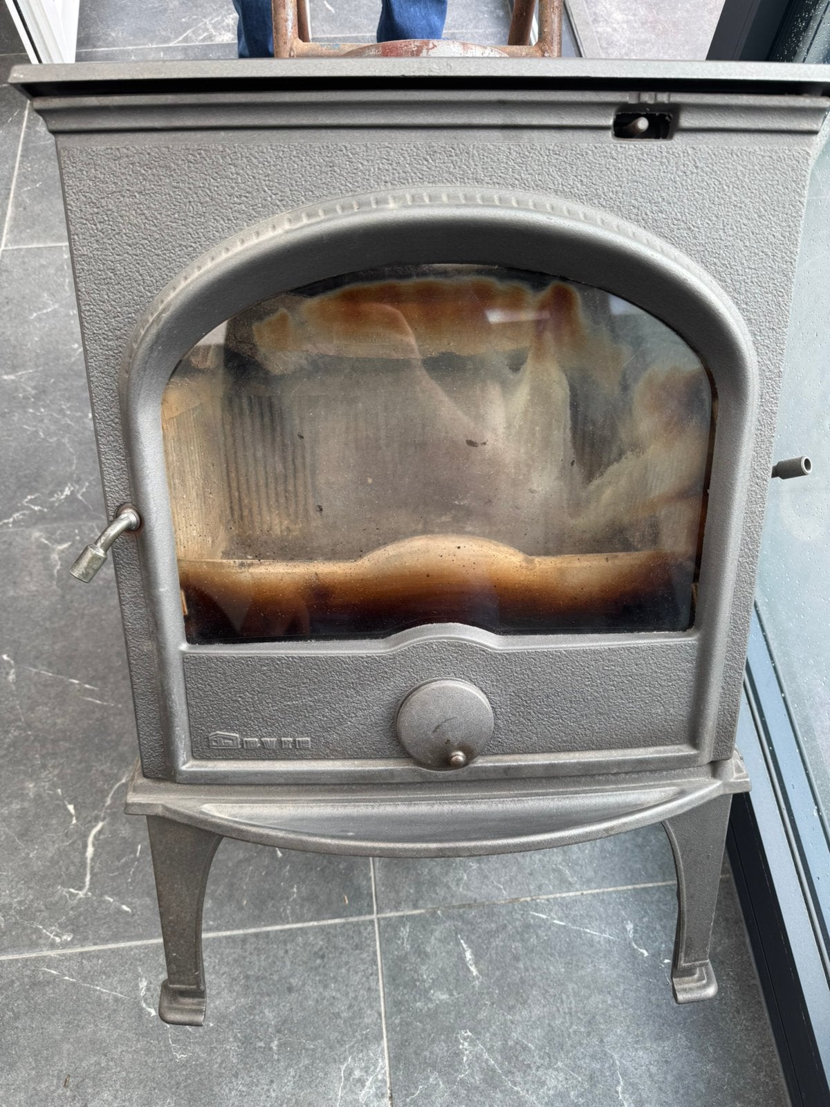 Dovre gietijzeren kachel, Ophalen, Gebruikt, Houtkachel, Vrijstaand