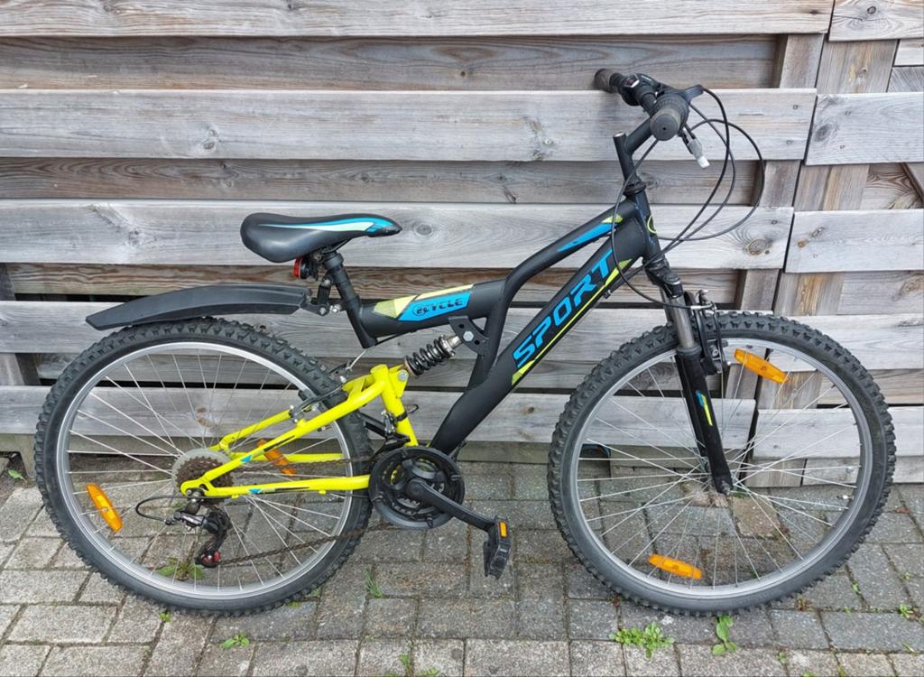 Mountainbike - kinderfiets, Fietsen en Brommers, Fietsen | Jongens, Ophalen, Gebruikt, Overige merken