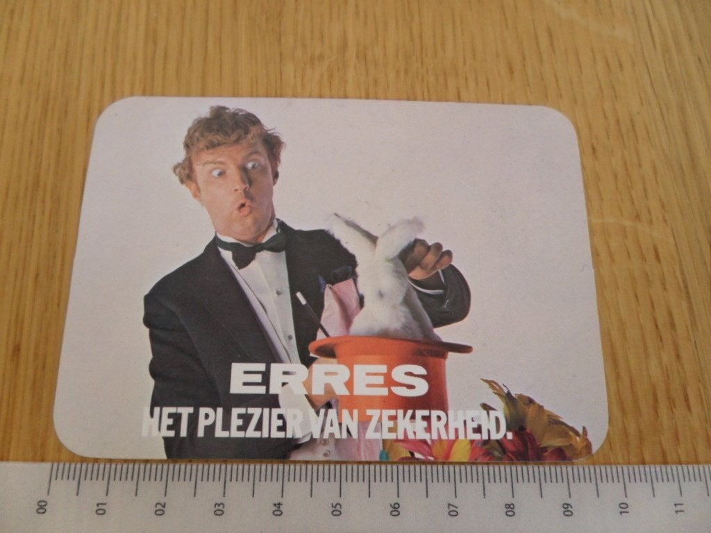 sticker ERRES ( PHILIPS ) Andre van Duin Het pleziet KL815*, Verzamelen, Stickers, Zo goed als nieuw, Ophalen