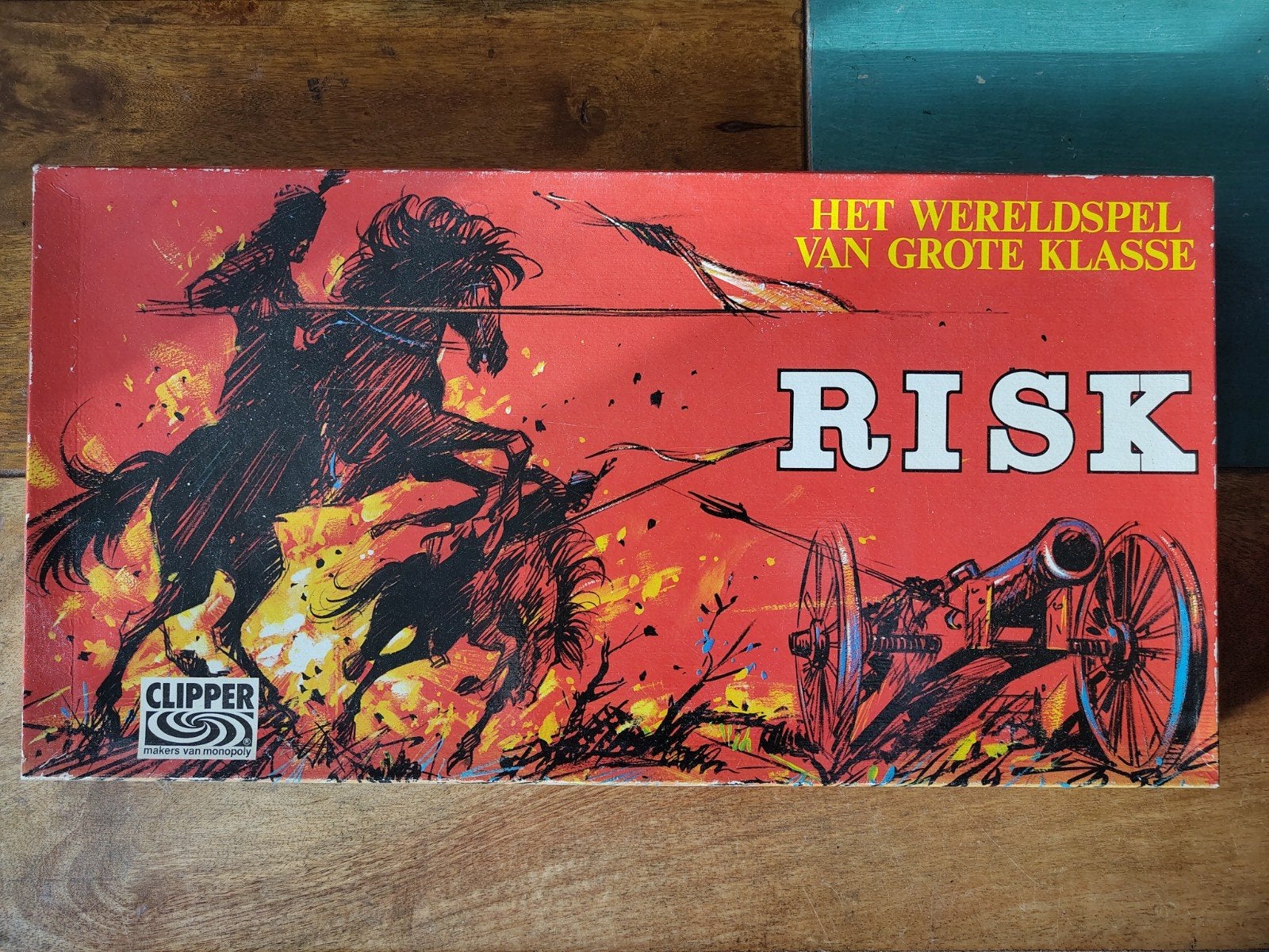 Vintage Risk Bordspel - Clipper (Jaren '70), Vijf spelers of meer, Ophalen of Verzenden, Gebruikt, Clipper