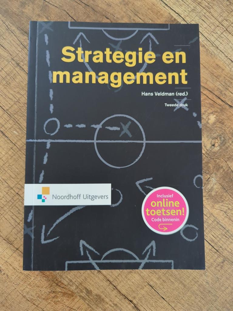 Strategie en Management - Hans Veldman (red.), Boeken, Wetenschap, Ophalen of Verzenden, Zo goed als nieuw, Roeland van Straten; Jeroen van der Velden; Hans Veldman; Ric...