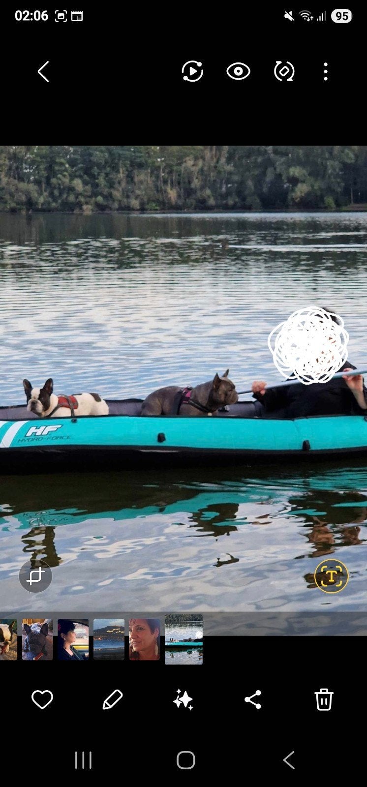 Kayak.  3 jaar oud. Geen lekkage., Watersport en Boten, Kajak, Twee personen, Ophalen of Verzenden, Gebruikt