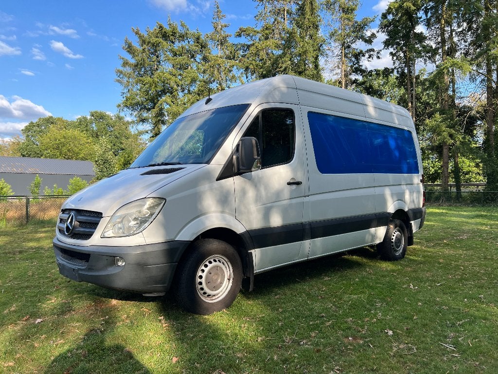 Mercedes-Benz Sprinter 316 CDI L2H2 Airo. 6 Hand. Goed&Luxe!, Auto's, Euro 5, 4 cilinders, 160 pk, Wit