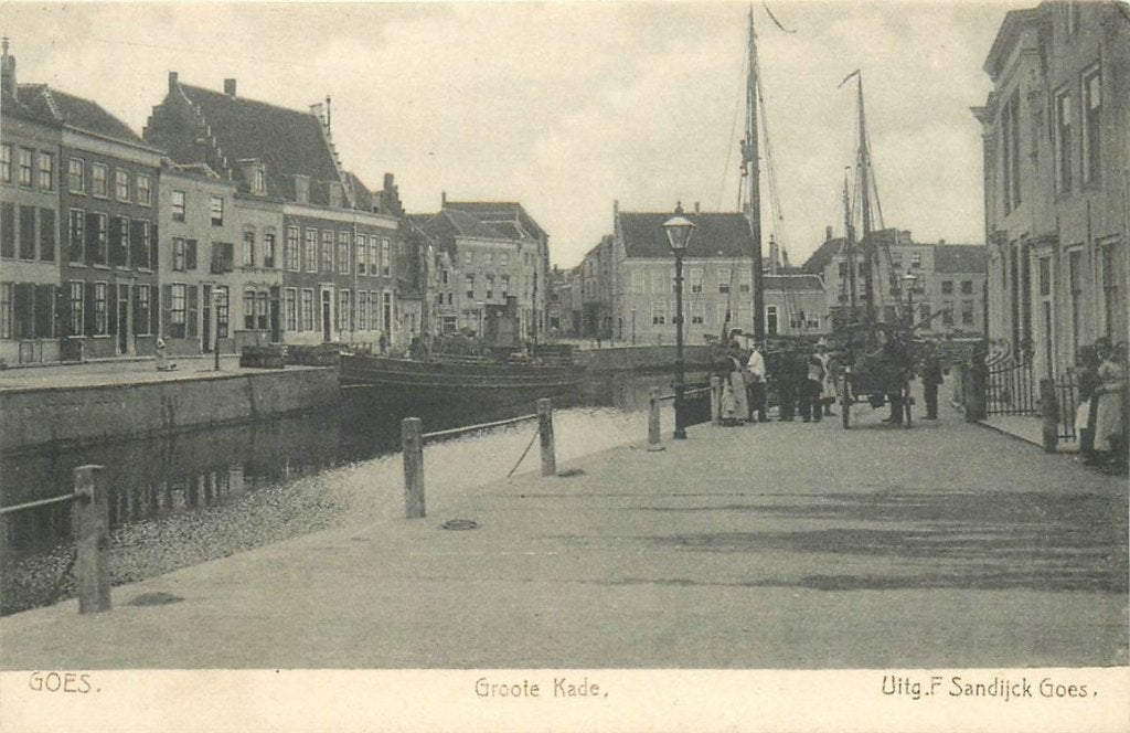 701-188-011 Goes Groote Kade, Verzenden, Voor 1920, Zeeland