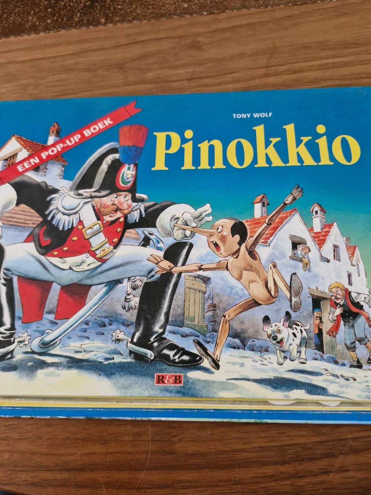 Pinokkio Pop-up Boek - Tony Wolf, Boeken, Ophalen of Verzenden
