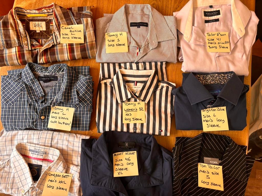 Overhemden, diverse!, Ophalen of Verzenden, Zo goed als nieuw, Overige kleuren, Overige halswijdtes