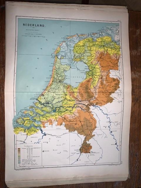 Antieke boeken dichtbundels atlas antiquariaat, Ophalen of Verzenden, Diverse auteurs