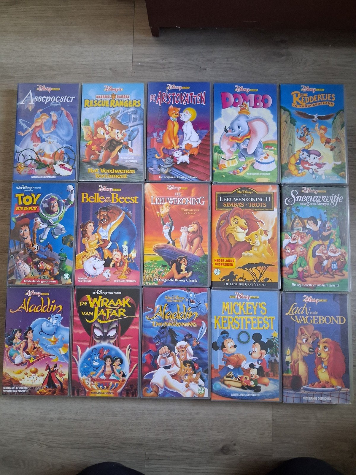 Grote verzameling Disney VHS videobanden, Cd's en Dvd's, VHS | Film, Ophalen of Verzenden