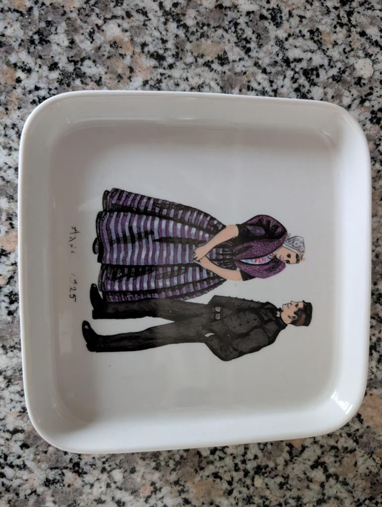 Vintage Villeroy & Boch gebaksbordjes, Ophalen