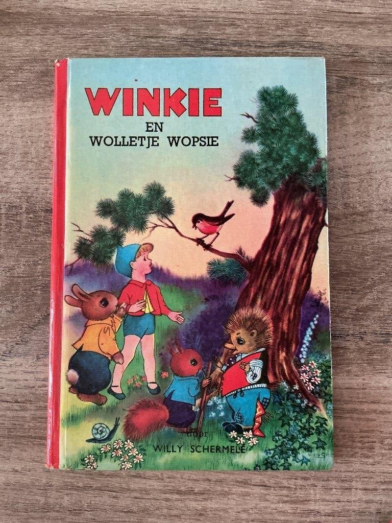 Winkie en Wolletje Wopsie - Willy Schermelé (Vintage), Boeken, Gelezen, Fictie algemeen, Willy Schermelé, Ophalen of Verzenden