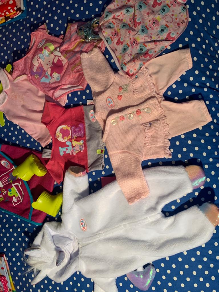 Baby born poppen kleertjes pakket, Kinderen en Baby's, Speelgoed | Poppen, Ophalen of Verzenden, Zo goed als nieuw, Babypop
