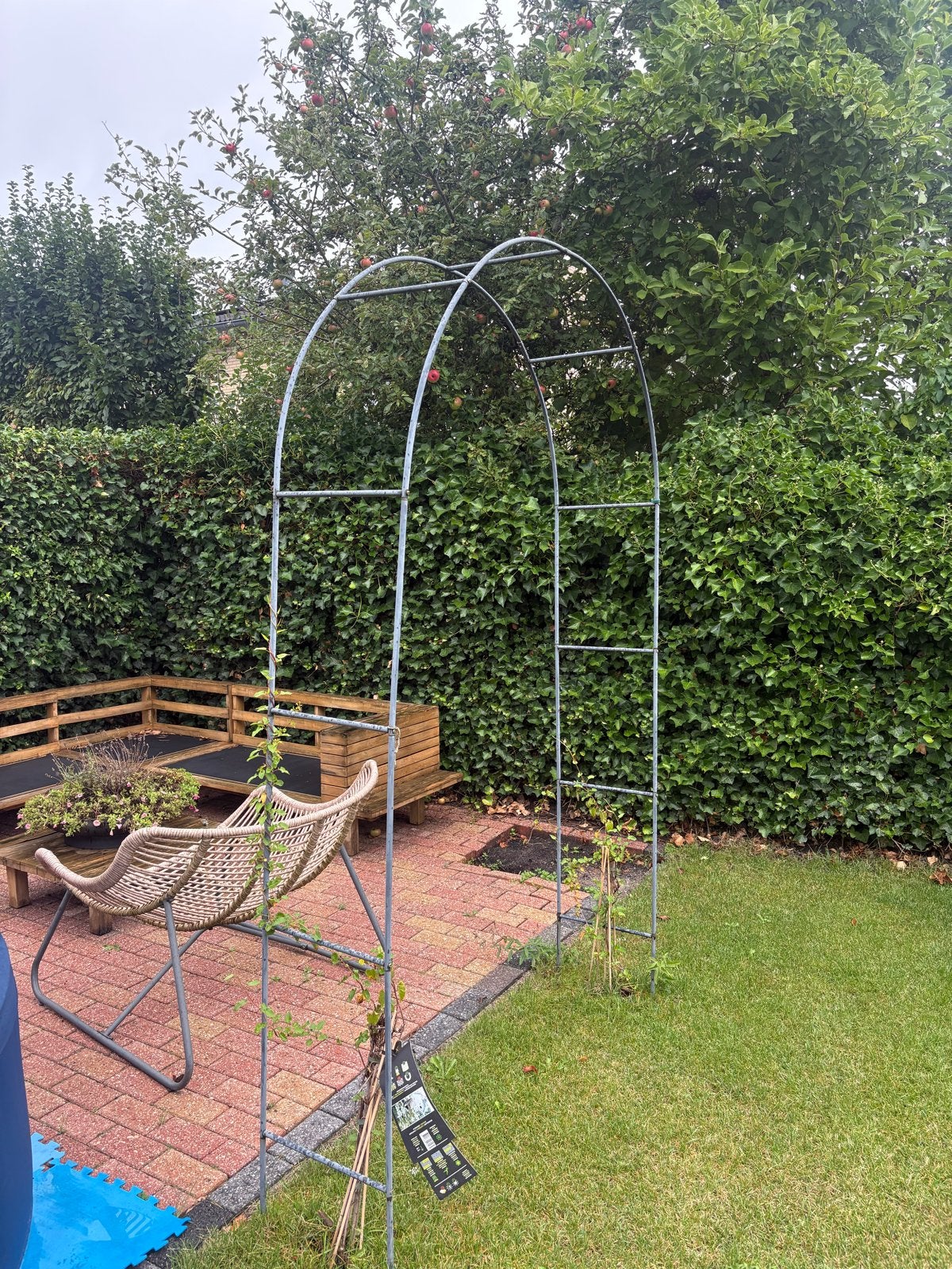 Metalen Tuinboog - Ideaal voor Klimplanten, Ophalen of Verzenden, Gebruikt