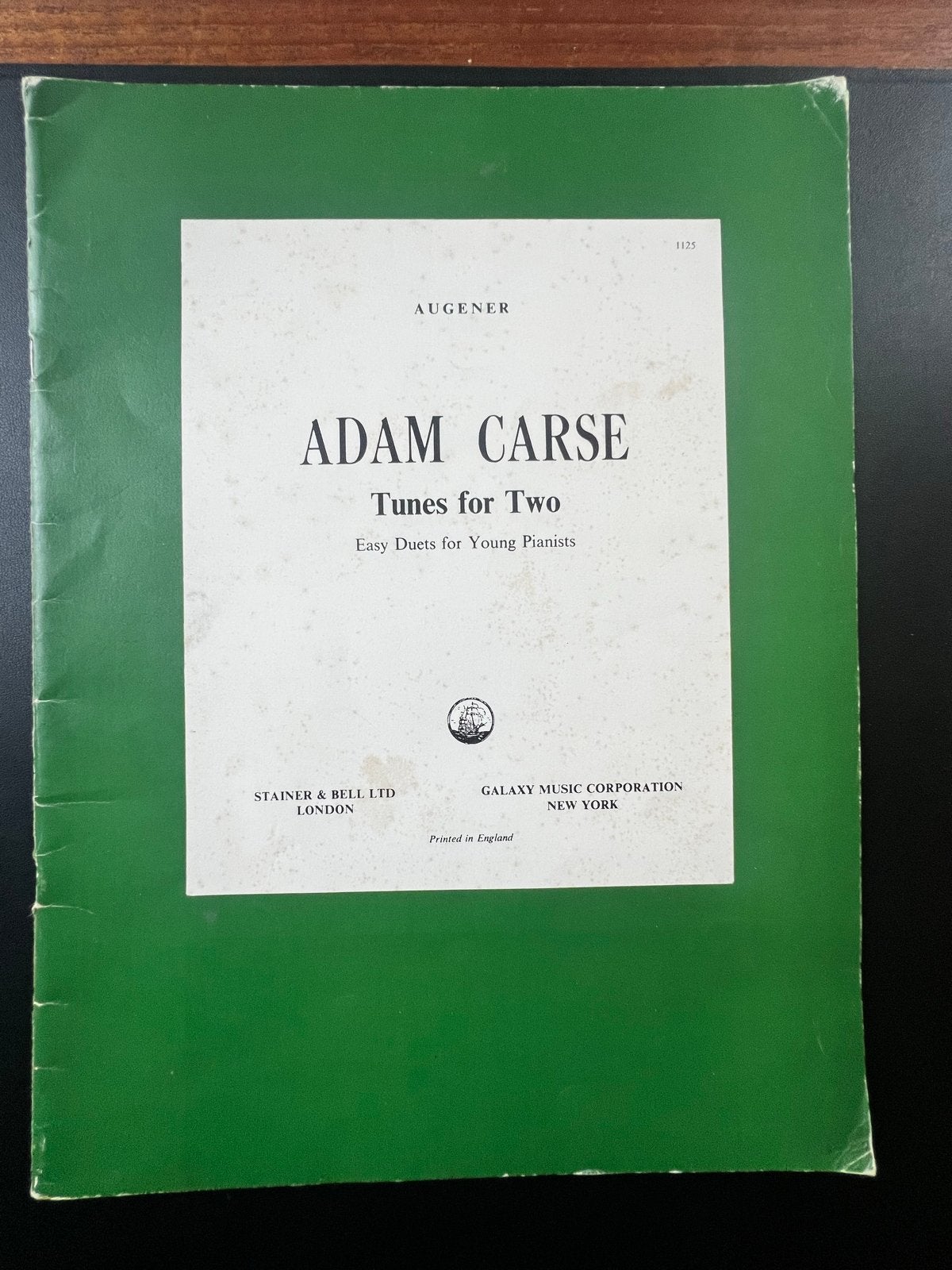 Adam Carse - Tunes for Two - Easy Duets for Young Pianists, Gebruikt, Verzenden, Klassiek, Les of Cursus