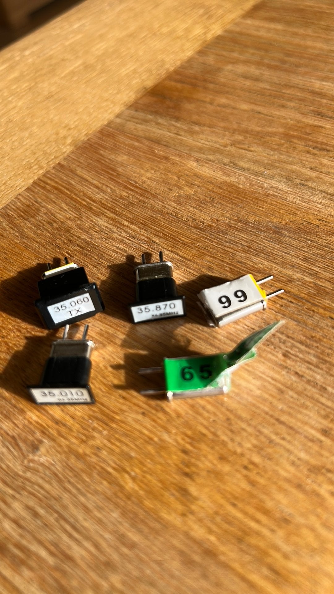 35MHz Kristallen voor RC Zenders en Ontvangers, Ophalen of Verzenden, Gebruikt