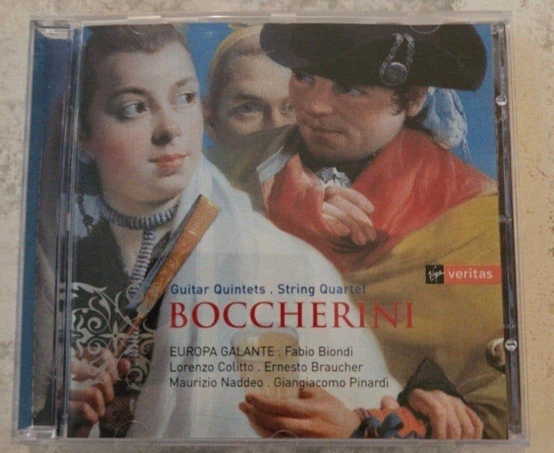 Boccherini - Guitar Quintets & String Quartet (Virgin Verita, Ophalen of Verzenden, Zo goed als nieuw, Kamermuziek